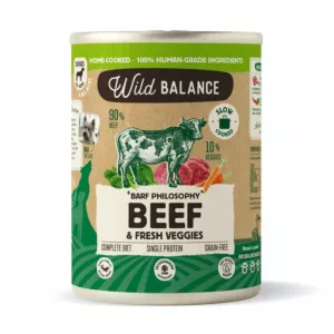 WILD BALANCE - Wołowina z Warzywami - 400g