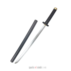 Czarna Katana | Pianka | 75 cm | Samuraj Ninja