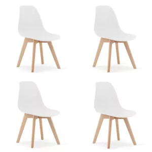 Krzesło KITO - białe x 4