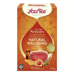 Herbatka dla zmysłów na dobre samopoczucie z olejkiem z mandarynki BIO (17x2g) 34g