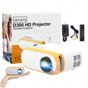 Zenwire - projektor D300 -  FULL HD TV HDMI 3000 lm