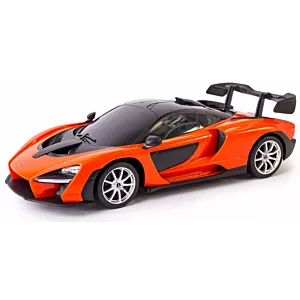 McLaren Senna R/C skala 1:18 Rastar 96300 samochód sterowany pomarańczowy