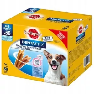 PEDIGREE Dentastix Małe Rasy 56-pack 880 G Ochrona Zębów psa - GRYZAKI
