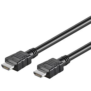 Kabel HDMI 1.4 1080p ARC CEC Goobay czarny 0,5m