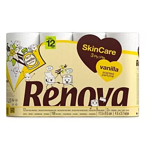 Papier toaletowy Renova Skin Care Vanilla 12R