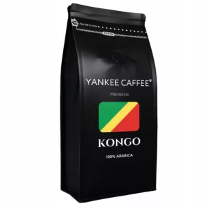 Kawa ziarnista 1kg Arabica świeżo palona Kongo do ekspresu i przelewu