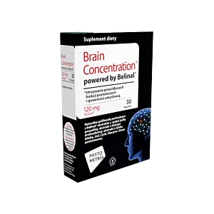 BRAIN CONCENTRATION® z ekstraktem Belinal® 30 kaps - na skupienie i pamięć