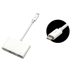 Adapter USB wtyk USB-C 3.1 - gniazdo VGA