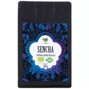 ECOBLIK HERBATA ZIELONA LIŚCIASTA SENCHA EKO 100G