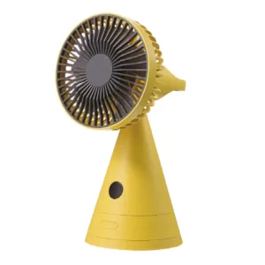 VITAMMY DREAM DESK FAN ŻÓŁTY Mini wentylator biurkowy USB, 4000 mAh