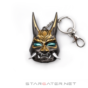 Maska | Metal | 12 cm | Brelok | Genshin Impact