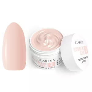 CLARESA Żel budujący do paznokci RUBBER GEL 2 - 45g