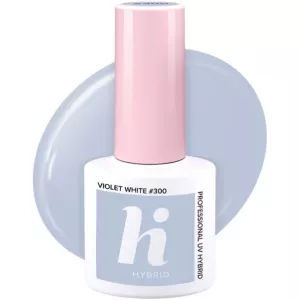 300 Lakier Hybrydowy Hi Hybrid - Violet White 5 ml