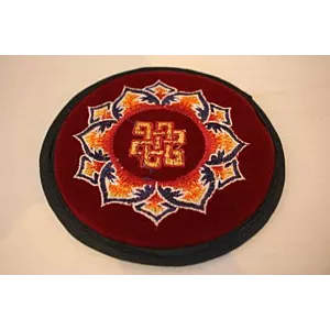 Podkładka , poduszka do misy tybetańskiej mandala -srivasta 21 cm