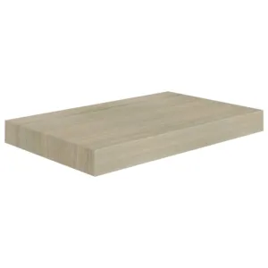 Półka ścienna, kolor dębowy, 40x23x3,8 cm, MDF