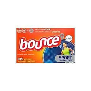 Chusteczki do suszarek Bounce Sport 105 szt