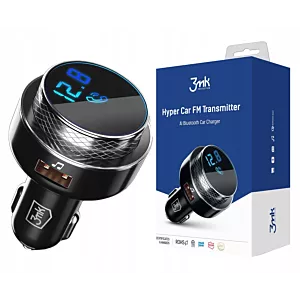 3MK TRANSMITER FM bluetooth ładowarka MP3 USB 20W