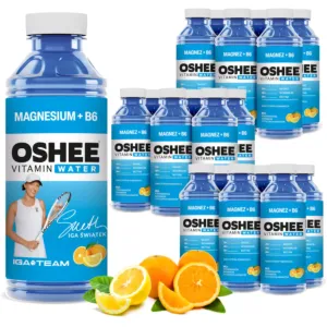 18x OSHEE Vitamin Water magnez + B6 555 ml