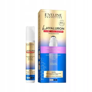Eveline BioHyaluron 3x Retinol System Przeciwzmarszczkowy Żel Roll-On 15 ml