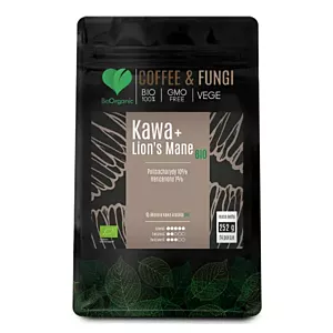 BEORGANIC COFFEE & FUNGI KAWA + LION'S MANE BIO 252G