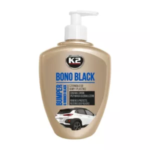 Czernidło do gumy i plastików K2 Bono Black 500ml