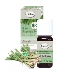 Olejek eteryczny BIO z trawy cytrynowej Galeo 10 ml