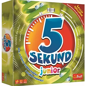 Gra 5 Sekund Junior 2.0 Edycja Specjalna Trefl zielone