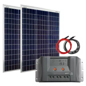 Panel słoneczny 2x50W regulator MPPT 2xUSB