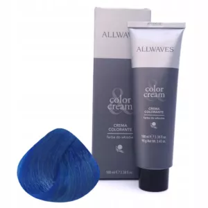 ALLWAVES Farba do włosów F555 - Super Błękitny - 100ml