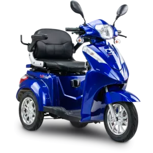 Skuter elektryczny pojazd inwalidzki BILI BIKE SHINO G3 niebieski