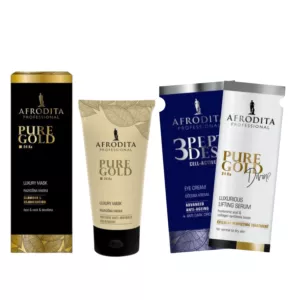 Afrodita Pure Gold 24 Ka Luksusowa Maska Do Twarzy + 2 Próbki