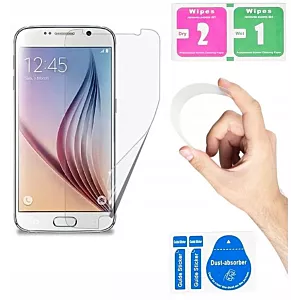 SZKŁO HYBRYDOWE FOLIA OCHRONNA do SAMSUNG GALAXY S6 EDGE OCHRONA EKRANU