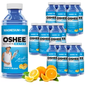 18x OSHEE Vitamin Water magnez + B6 555 ml