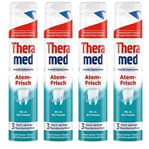 4x Pasta do zębów THERAMED Atem-Frish 100 ml