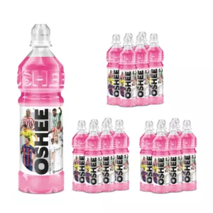 18x OSHEE Isotonic Drink różowy grejpfrut 750 ml