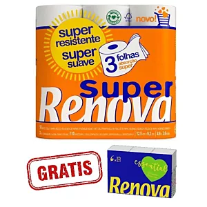 Papier toaletowy Renova Super 18R +gratis