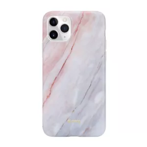 Crong Marble Case – Etui iPhone 11 Pro (różowy)