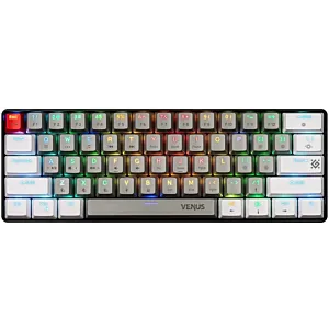 KLAWIATURA DEFENDER VENUS GK-415 RF+BT MECHANIC OUTEMU RED