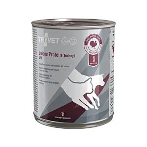 Trovet Dog/Cat Unique Protein UPT Indyk puszka 800g