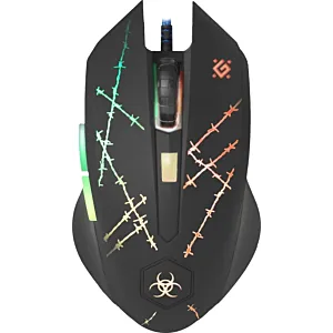 MYSZ DEFENDER FORCED GM-020L 3200DPI 6P + PODKŁADKA + GRA