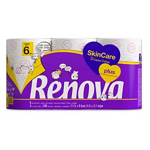 Papier toaletowy Renova Skin Care Plus 6R