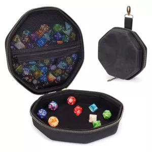 Sakwa Gracza - 3w1 Dice Case Tray Tacka na Kości Figurki na Sesję RPG DND