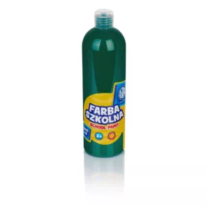 Farba szkolna Astra 500 ml - zielona ciemna