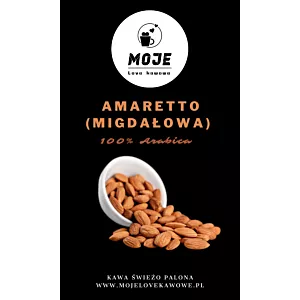 Kawa smakowa Amaretto (migdałowa) 1000g ziarnista