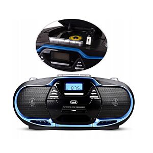 BOOMBOX TREVI RADIO CD MP3 KASETA USB PRZENOSNY