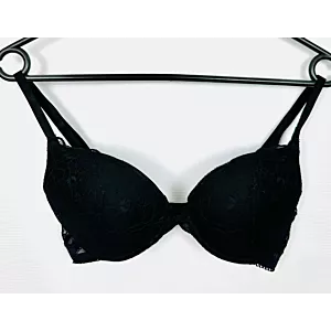 Biustonosz push-up 75B czarny H&M