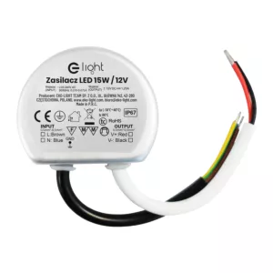 Eko-Light Zasilacz Led Dopuszkowy 15W Ip67