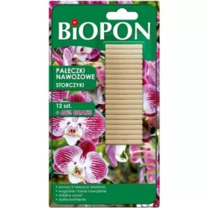 BIOPON,,PAŁECZKI NAWOZOWE DO STORCZYKÓW (12szt) + 60% GRATIS