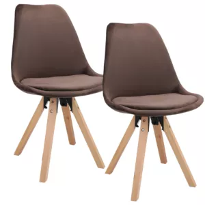 2 x Krzesło SAIDA brązowe