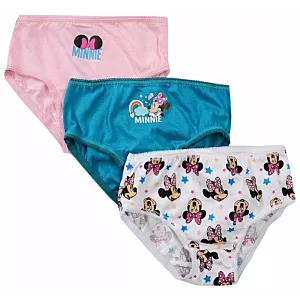 FIGI MAJTKI DZIEWCZĘCE MYSZKA MINNIE bawełna 3PACK 116/122 D069C